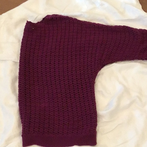 Roamans Plum Colored Sweater Size 1X - Picture 4 of 4